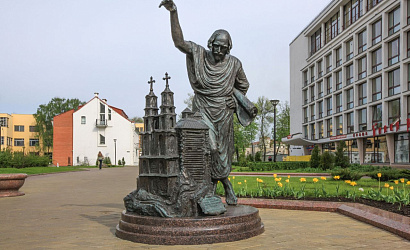 Скульптура «Зодчий» в Минске